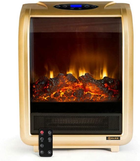 L.TSN Chimenea Independiente, Calentador de Estufa eléctrico portátil