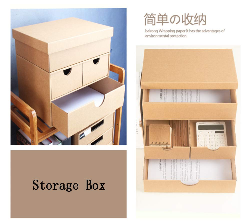 Cajoneras con cajas de carton Cajoneras