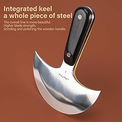 WUTA Leather Cutting Knife Ultra Sharp Round Head