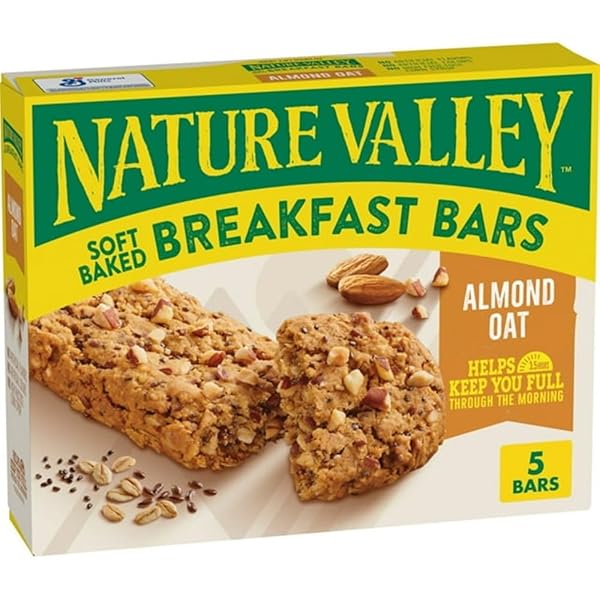 NATURE VALLEY SOFT BAKED BREAKFAST BARS, ALMOND OAT,...