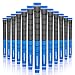 Champkey Multi Compound Golf Grips Set of 13 (5 Oz Solvent,Hook Blade,15 Tapes & Vise Clamp Available)-Choose Between 13 Grips & All Repair Kits and 13 Grips & 15 Tapes (Blue&Black, Standard Szie)