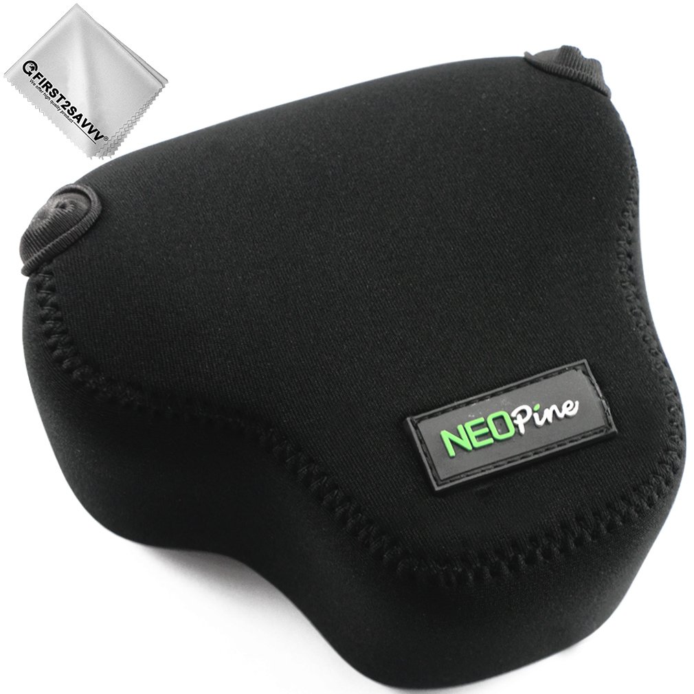 First2savvv Rojo Funda Cámara Reflex Neopreno Protectora para ...