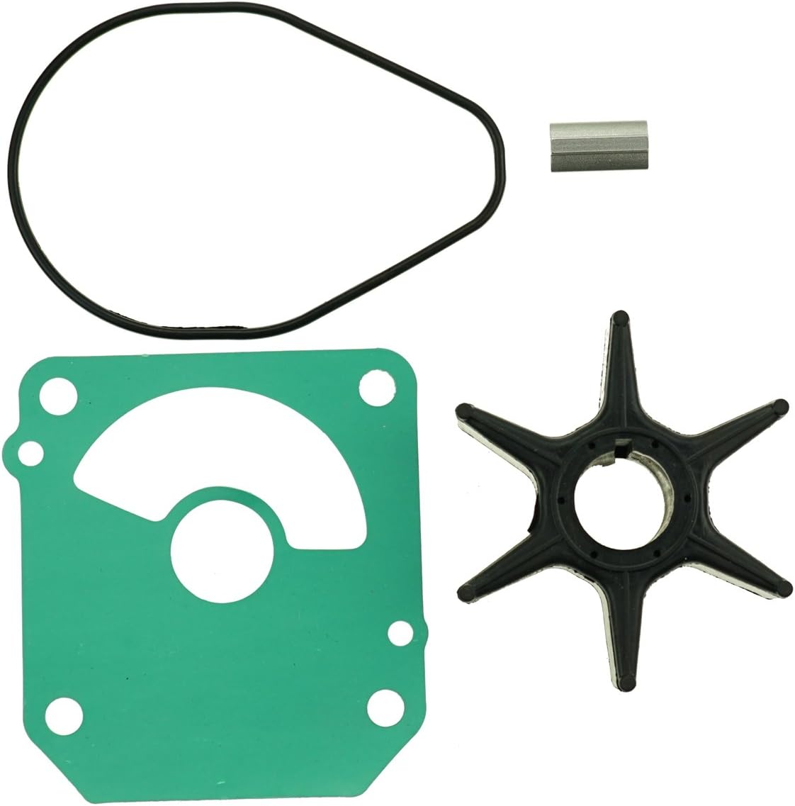 GHmarine New Water Pump Impeller Service Kit for Honda 06192-ZW1-000 BF75, BF90, BF115 and BF130
