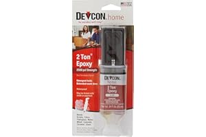 EURO TOOL Devcon Epoxy, 2 Ton Epoxy, 1 Ounce Syringe | GLU-731.00