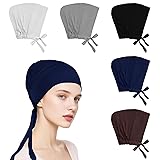 Avxzbef 5Pcs Islamic Muslim Under Hijab Cap Inner
