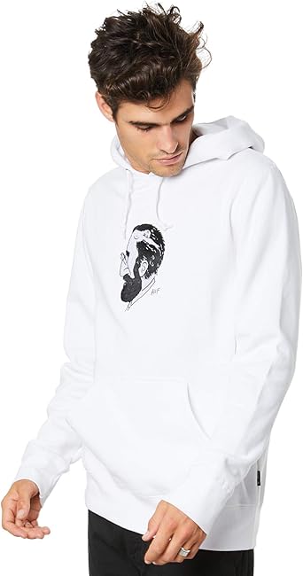 huf worldwide light blue hoodie