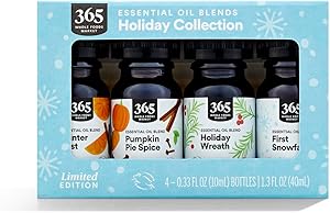 365 by Whole Foods Market, Essential Oil Holiday Kit 4 Count, 1.33 Fl Oz