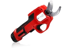 Goplus Professional Cordless Electric Pruning Shears, Tree Branch Flower Bushes Trimmer, 2Ah Rechargeable Lithium Battery Pow