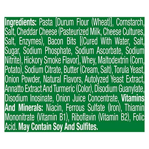 Knorr Pasta Sides Pasta Side Dish, Cheesy Bacon Macaroni, 3.8 oz