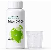 Sturelehub Triton X-100, 500ml, Laboratory Cleaning Detergent, Triton X-100 Surfactant, Laboratories Triton X-100 solution, DIY Record Cleaning Solution