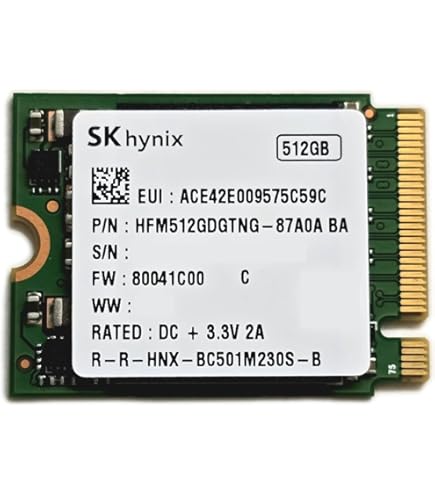 SK hynix NVMe M.2 2280 SSD 512Gb 3枚 Amazon.com: SK hynix 512GB Gaming Gen4 M.2 2280 PCIe NVMe
