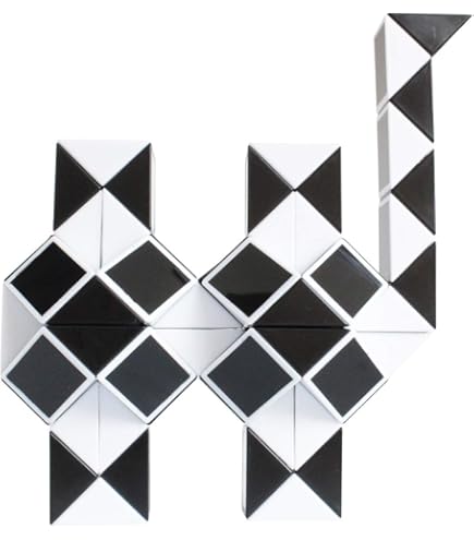 Amazon.com: Mipartebo Magic Snake Cube Twist Puzzle 72 Wedges
