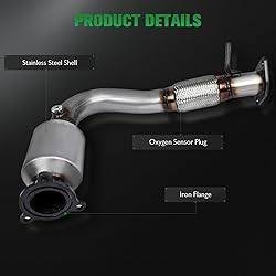 SCITOO 16581 Front Catalytic Converter Fit For