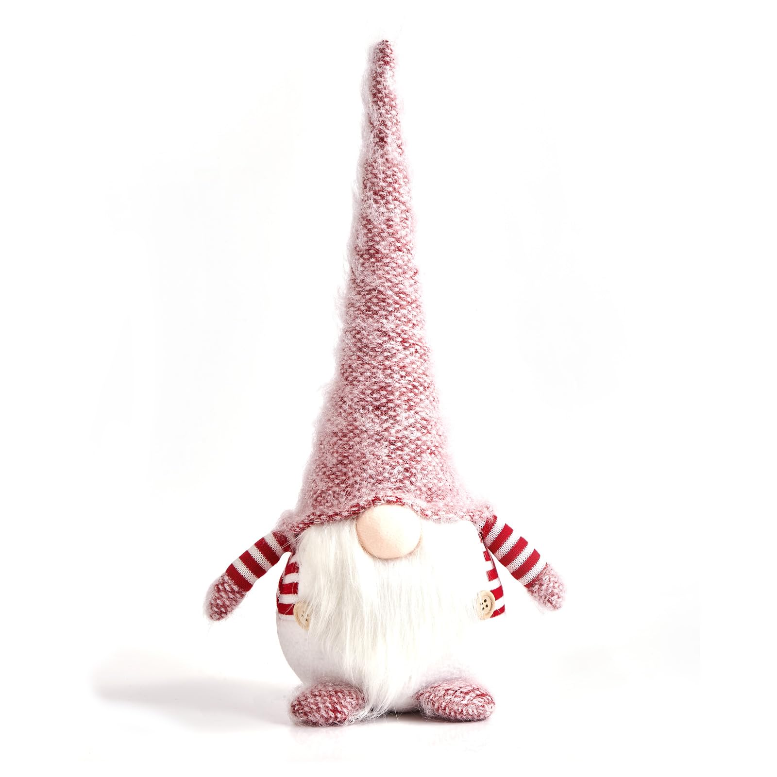 Gnome Christmas Plush Ornaments Set,Christmas Tree Hanging Gnomes Ornaments Santa Elf Hanging Home Decorations Holiday Decor (Red)