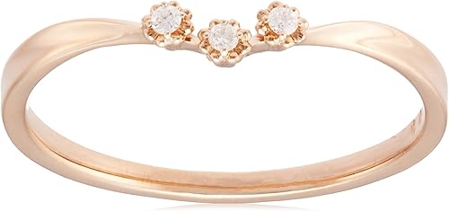 Amazon ジルスチュアート Jillstuart K10pg ダイヤモンド 3ストーン リング Jggrpg 日本サイズ11号 リング 通販