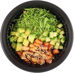 Genji Sushi Salmon Kabuki Salad Bowl, 12.1 OZ