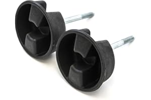 Red Hound Auto Freedom Hardtop Top Hard Panel Mounting Knob Replacement Screws 2 pc 2007-2019 Compatible with Jeep Wrangler JK 2dr and Unlimited 4dr