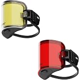 Knog Cobber Mini Bike Light Set, USB C Rechargeable Front &amp; Rear | 120 lumen front and 75 lumen rear USB C rechargeable bike light set with 330&deg; visibility and IP67 waterproof protection.