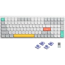 nuphy Air96 V2 Wireless Mechanical Keyboard,100 Keys RGB Backlit