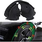 BASENOR Tesla Model 3 Wheel Sound Deadening Mat Soundproof Protective Pad Audio Noise Insulation and Dampening