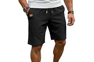 Sailwind Men's Casual 7" Shorts Elastic Waist Drawstring Summer Beach Twill Golf Short