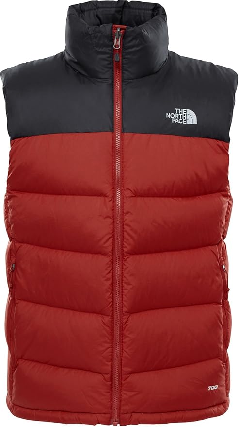 the north face red vest