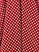 Dressystar Vintage Polka Dot Retro Cocktail Prom Dresses 50's 60's Rockabilly Bandage Red M
