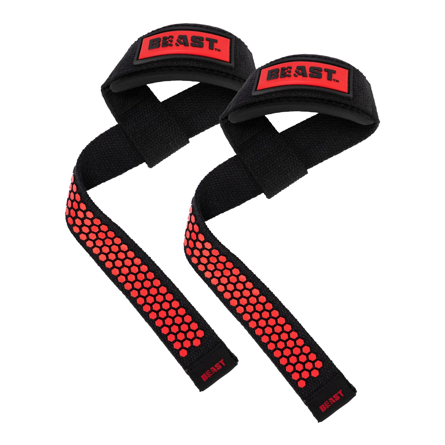 Alpha Designs Beast Gym Weight Lifting Straps - Weightlifting Wrist Support Straps for Men and Women