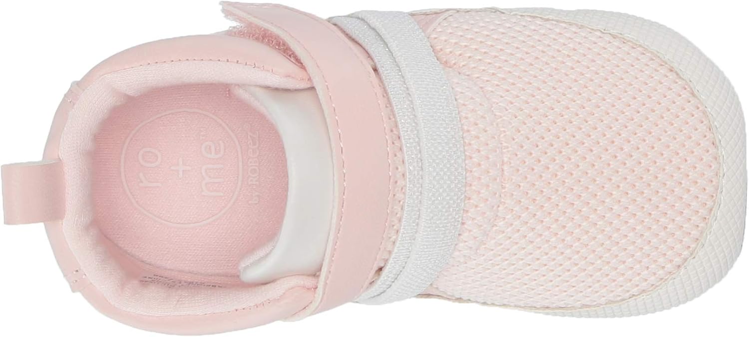  | Ro + Me by Robeez Kids' Jill Athletic Sneaker Crib Shoe | Sneakers
