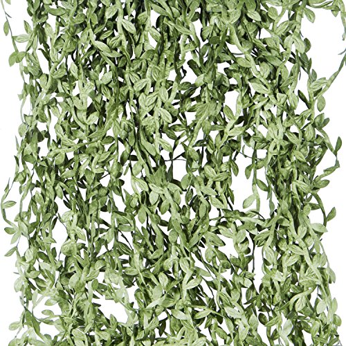 image for Artificial Vines, Acerich 132 Ft Fake Hanging Plants Silk Ivy Artifici