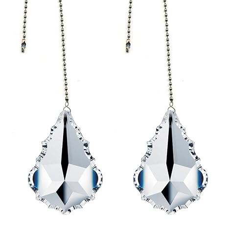 Crystalplace Ceiling Fan Pull Chain Swarovski Strass Clear