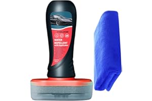 SHIELDOM Water Repellent Car Windshield Rain Repellent Hydrophobic Water Resistance Glass Coating Improve Wet Weather Visibility for Auto Paint, Shower Door, Glass, Windows, Mirrors 100ml/3.4oz