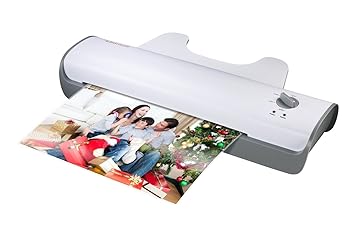 Bonsaii L307-A A3 Document Photo Thermal Laminator, Quick 3 mins Warm-up, Laminates Items up to 13 Inches Wide, High Laminating Speed, Jam-Release Switch