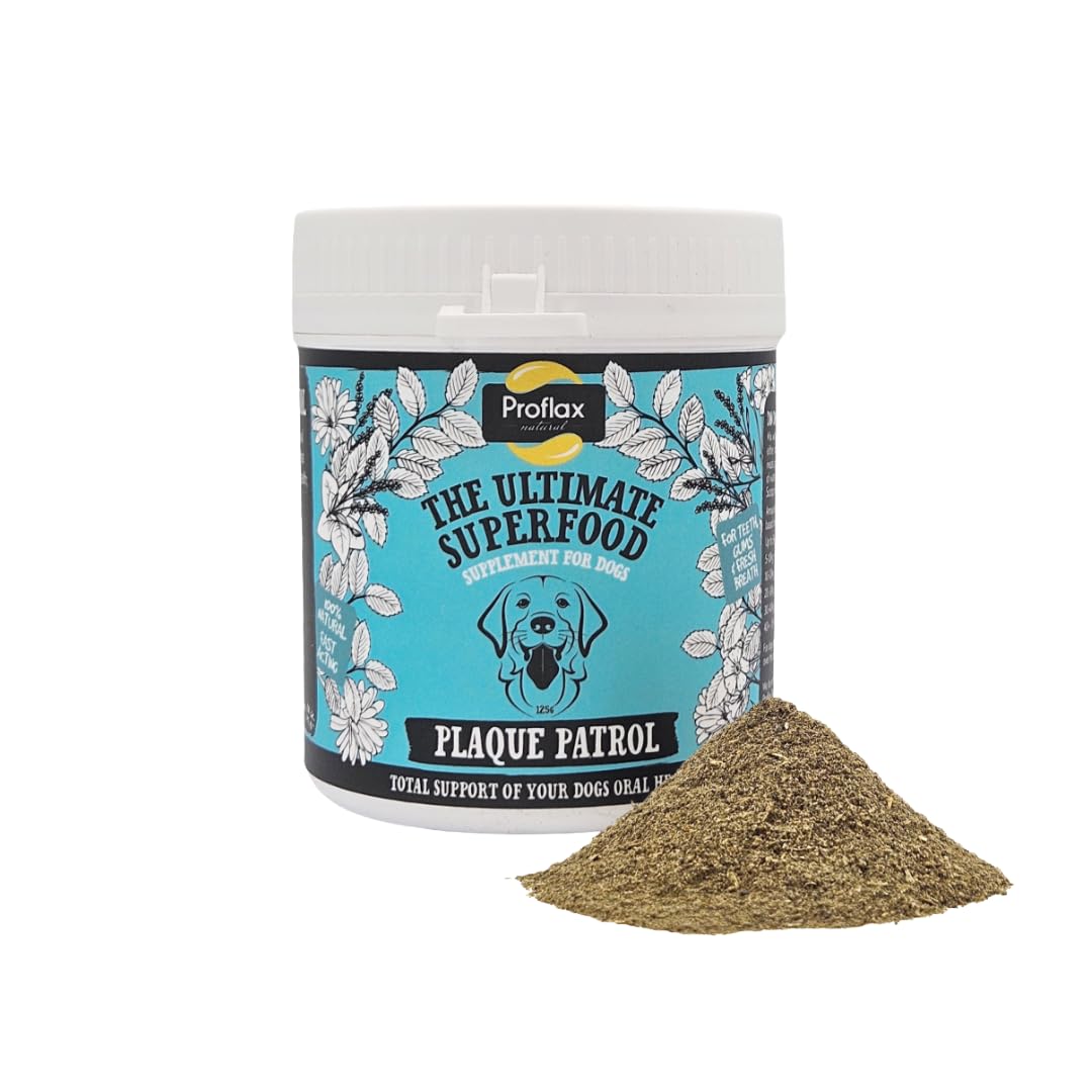 Proflax Plaque Patrol Dental Care for Dogs – Plaque & Tartar Control with Fresh Breath Support - 325g