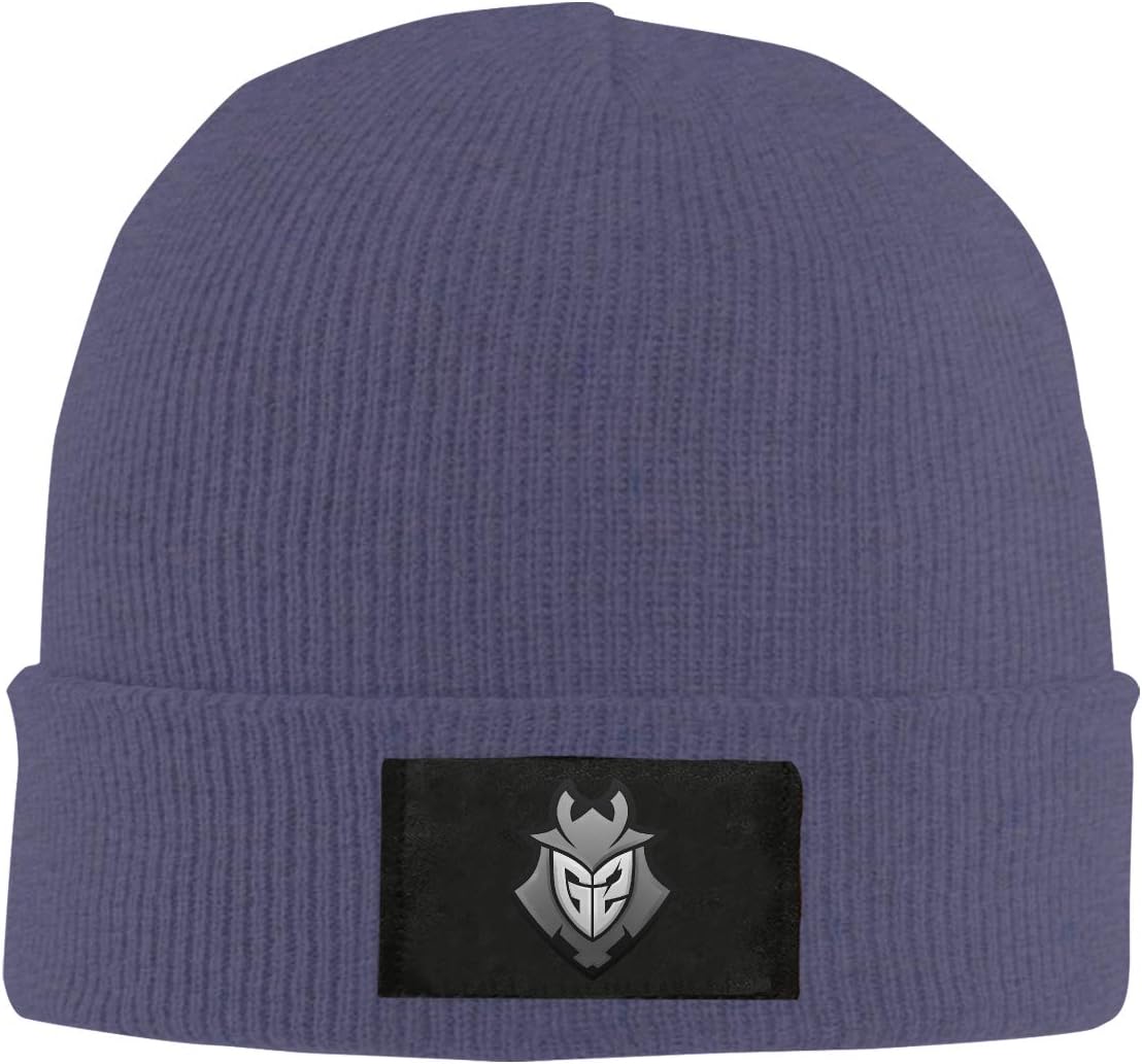 Tom Sapira Neutral Beanie Hat,G2 Esports Knit Warm Solid Color Hat