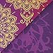 Gaiam Yoga Mat Premium Print Reversible Extra Thick Non Slip Exercise & Fitness Mat for All Types of Pilates & Floor Workouts, Royal Bouquet, 68