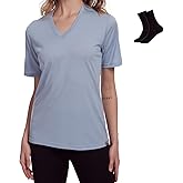 MERINNOVATION Women's Merino Wool T-Shirt Short Sleeve Athletic Tee Wicking Base Layer for Women