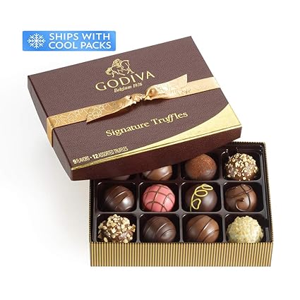 Amazon Com Godiva Chocolatier Assorted Chocolate Truffles Gift
