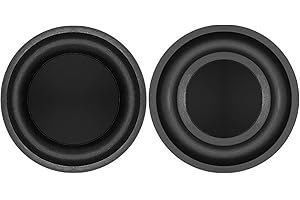 2Pcs 6.5 Inch Vibrating Diaphragm Bass Diaphragm 160 Mm Stereo Strengthens Bass Plate Woofer Subwoofer Membrane