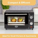 Quest 35409 Compact 9L Mini Oven, 650W, Adjustable Temp 100-230°C view 5