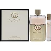 Gucci Gucci Guilty Pour Femme 3oz EDP Spray, 0.25oz EDP Rollerball Women 2 Pc Gift Set