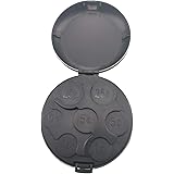 MUDOR Coin Organizer Change Holder, Portable Pocket Coin Dispenser Case for U.S. Quarters, Dimes, Nickels, One Cent, Coin Sor
