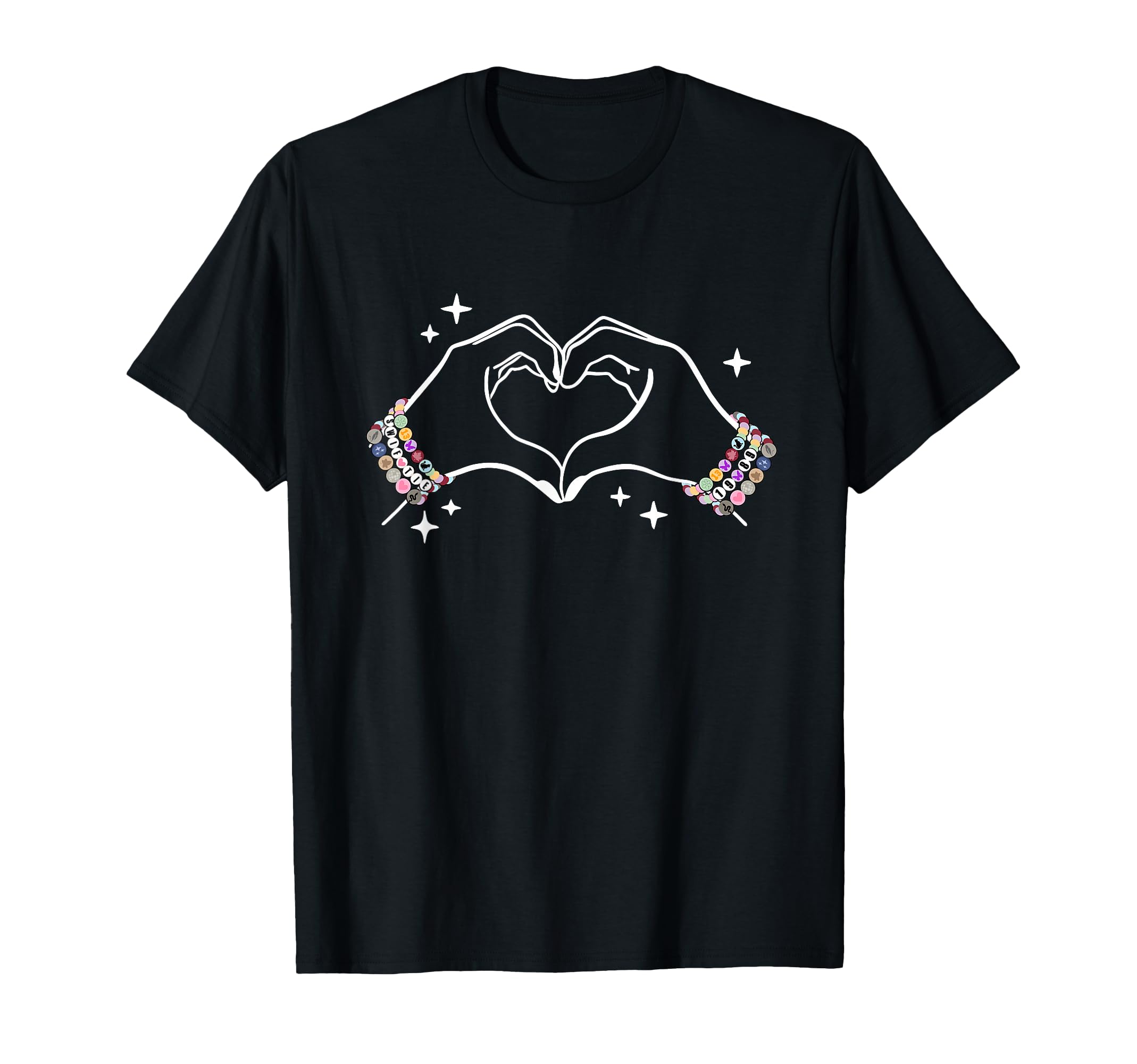 Photo 1 of ****SIMILAR size M, children's, pink****Heart Hands Taylor First Name Friendship Bracelet T-Shirt