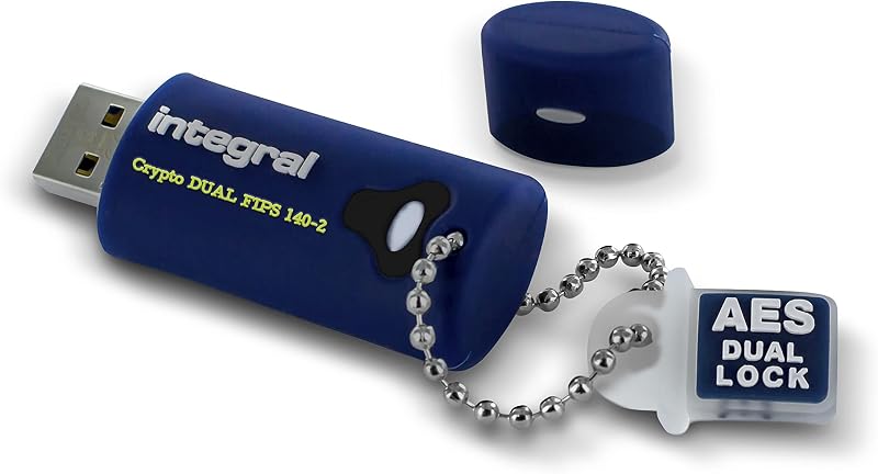 Integral 32GB Crypto-140-2 Dual Password USB 3.0 Hardware Encrypted Drive