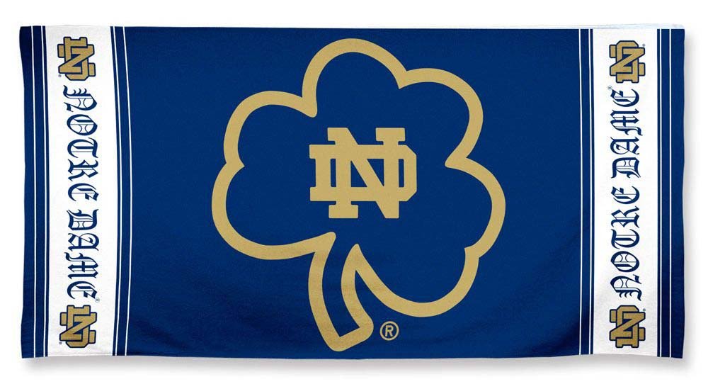 Wincraft NCAA Notre Dame Fighting Irish Beach Towel, Team Color, One Size