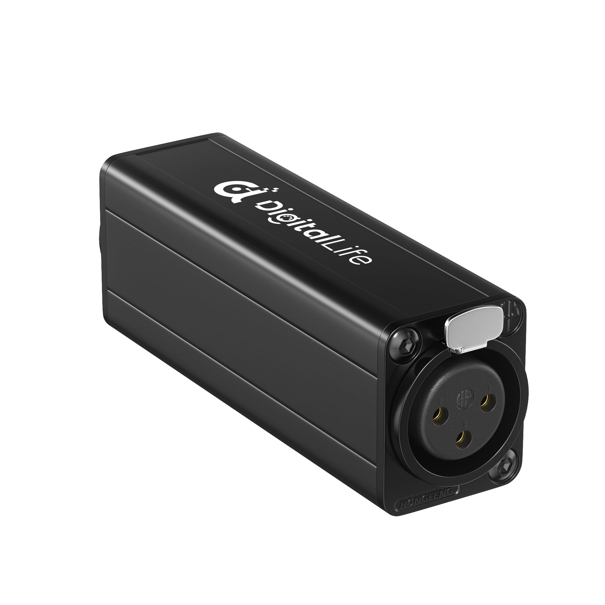 Photo 1 of DigitalLife Single-Channel XLR Audio Ground Loop Noise Isolator - Hum Eliminator - Passive, XLR-A600-I, M/F