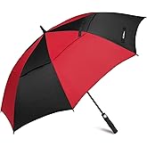 ACEIken Golf Umbrella Large 58/62/68 Inch Automatic Open Golf Umbrella Extra Large Oversize Double Canopy Vented Umbrella Windproof Waterproof for Men and Women