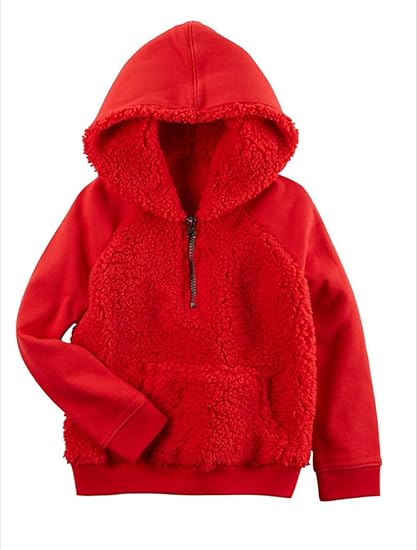 sherpa hoodie toddler girl