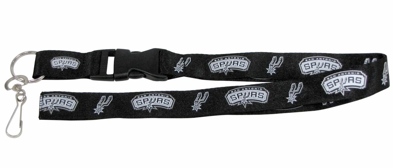 Pro Specialties Group inc San Antonio Spurs Blackout Lanyard