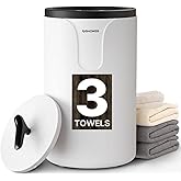 USHOWER Towel Warmers for Bathroom, Fast-Heating Towel Warmer Bucket for Spa, Auto Shut-Off, Fits Two 40''x70'' Oversized Tow